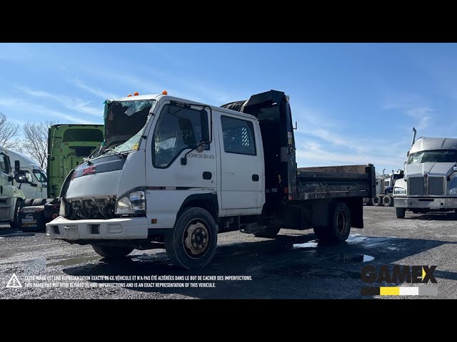 2007 GMC W5500 CAMION DOMPEUR ACCIDENTE in Heavy Trucks in Longueuil / South Shore