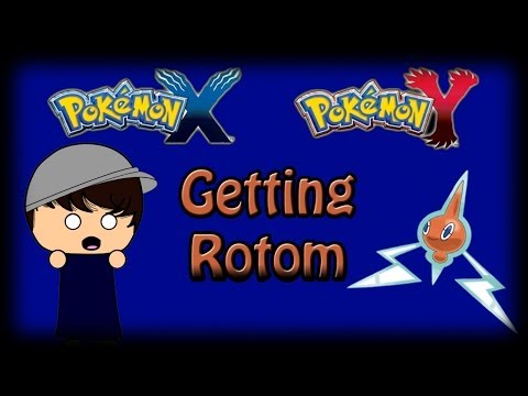 how to get rotom w pokemon x