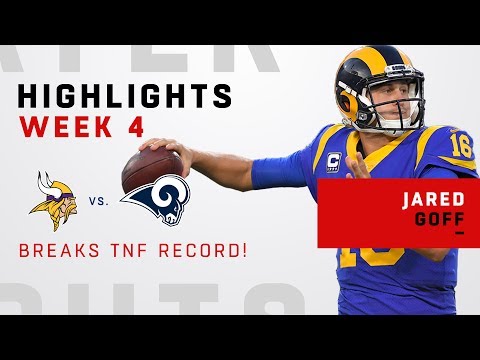Video: Jared Goff Shatters TNF Passing Record w/ 465 Yards & 5 TDs!