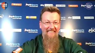 Dave Chisnall on comeback vs Joe Cullen: “Someone up there is saying this could be your first major”