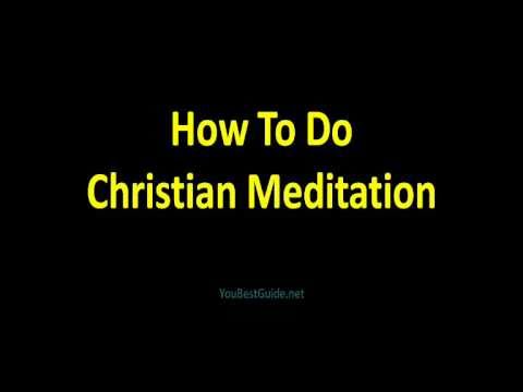 how to meditate on the word of god