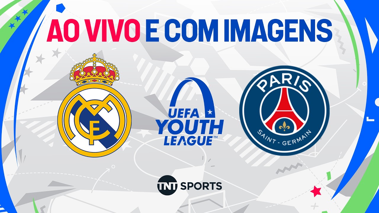 Real Madrid X Psg (Ao Vivo E Com Imagens) | Youth League 2025/26