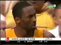 Kobe bryant 3 point game winner (commontater goes cazy)