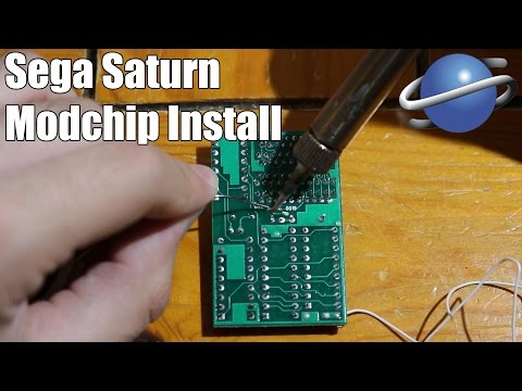 How to Install a Modchip in a Sega Saturn [Universal V3 Tutorial]
