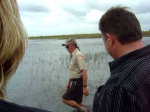 Gator Park Florida Everglade /airboat ride Sarcastic Instructor