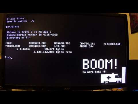 MS-DOS on an i7 4790k