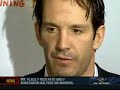 Jiri Fischer Collpases(sp.) On Bench