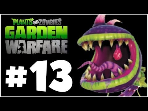 Plants vs. Zombies Garden Warfare Walkthrough - CHOMPY RETURNS!! Part 13 (Xbox One 1080p HD)
