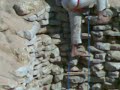 Guy emerges after a fall in the abys
