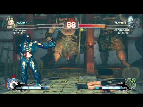SSF4 - keijimugen (Ibuki) VS. HIROPON (Seth)