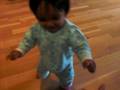 Baby Babu walking