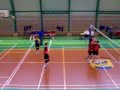 Mecz siatk�wki m?odzik�w  MLKS VOLLEY Gubin - UKS KASZTELAN