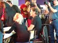 David Hasselhoff in HMV Oxford Street