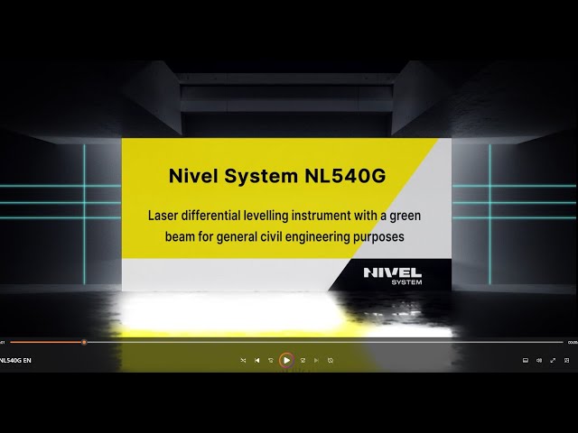 Нівелір лазерний ротаційний Nivel System NL540G Digital