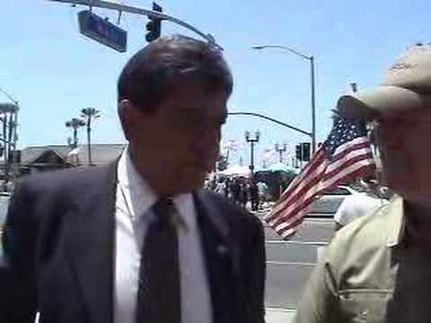 Congressman Rohrabacher and Joe Loya