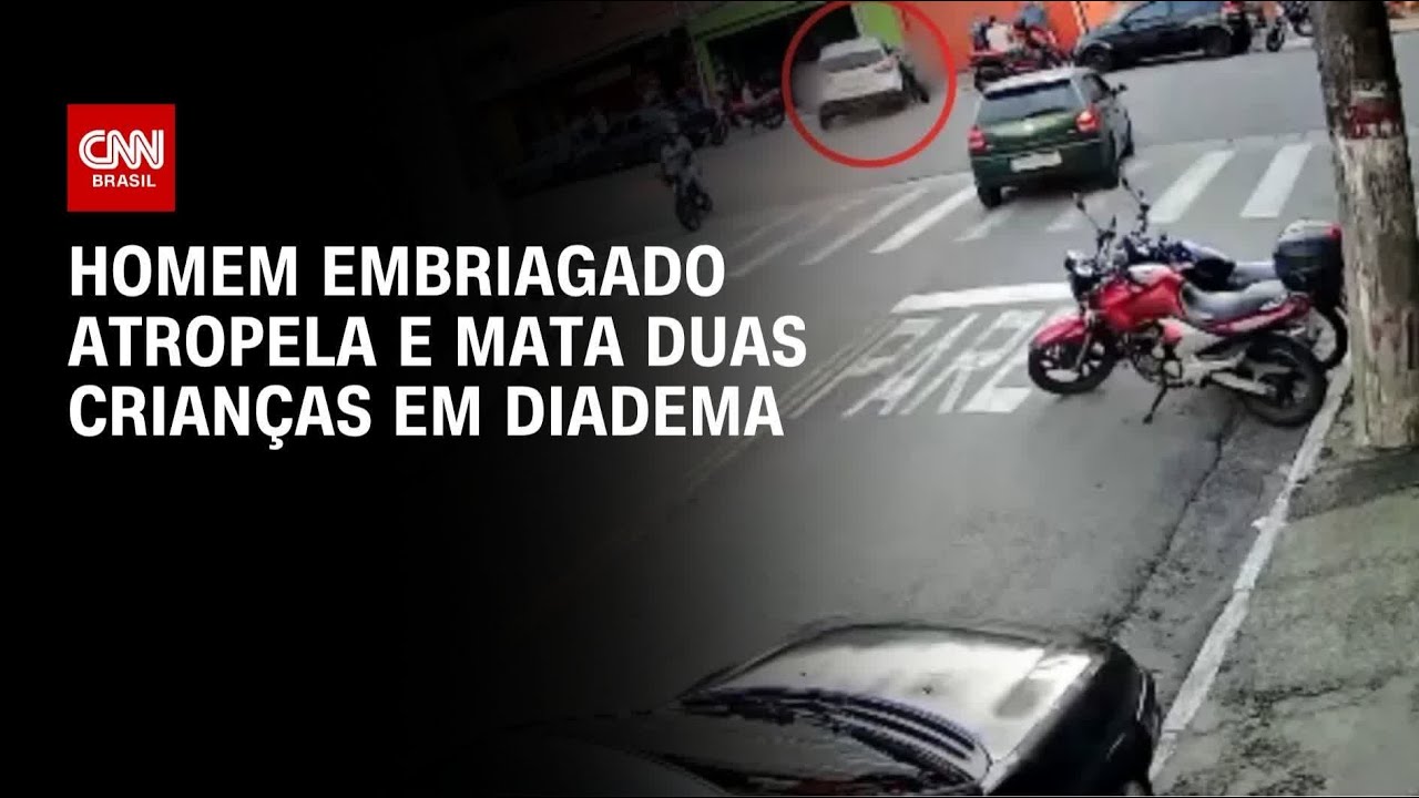 Motorista embriagado atropela e mata duas crianças em Diadema (SP) | BOLETIM CNN