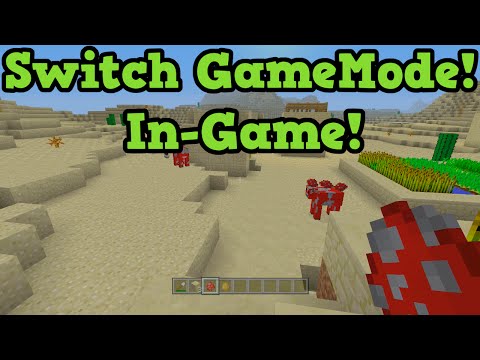 how to change gm in minecraft