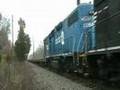 NS MOfW train 98M with a GP40-2 and two GP38-2s