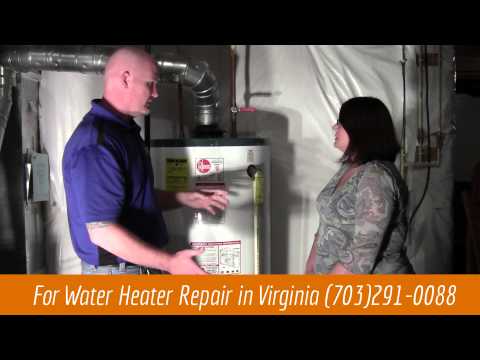 how to fix a hot water heater leak