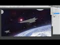 Pene Menn : Concept Art - Space Battle Tutorial