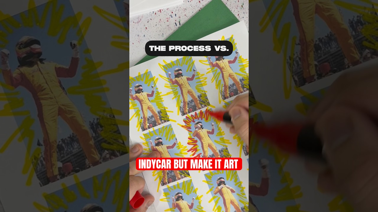 RAPRUESIGN shares every piece of Palou's historic run ✂️ #indycar #racing #chipganassi