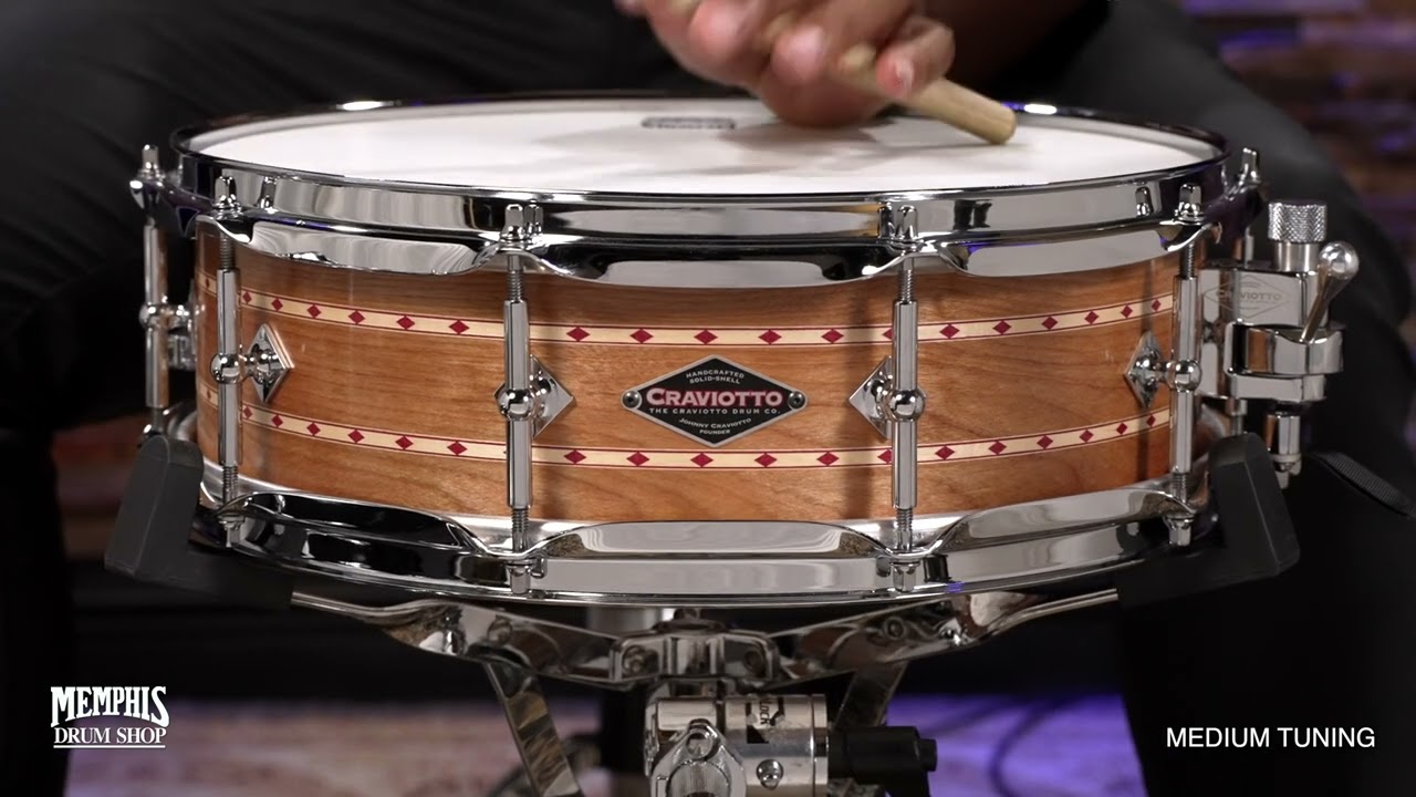 Craviotto Snare Drums at Memphis Drum Shop