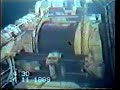 LP Hydraulic trawl winches in storm.