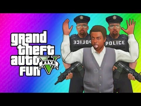GTA 5 Online - Robbing Spree! (GTA 5 Funny Moments, Skits, & Challenge)