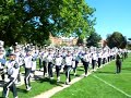 Spartan Marching Band leaves Adams field
