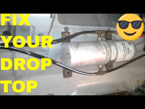 how to patch convertible top