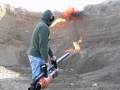 Potato Cannons Firebombs Destruction! (Highspeed Action)