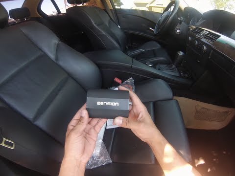 BMW 5 series e60 Dension Gateway 500s Bluetooth install Iphone 5 4