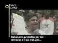 Ud. lo vio - Buhoneros protestan contra Chavez