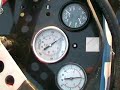 gas turbine go kart test running on 100% diesel