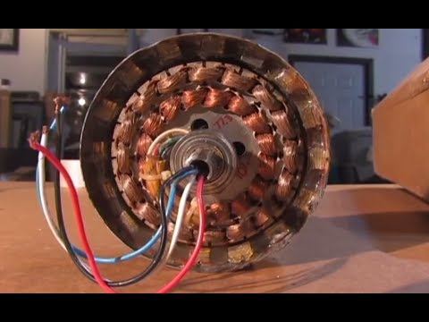 Homemade Alternator Generator