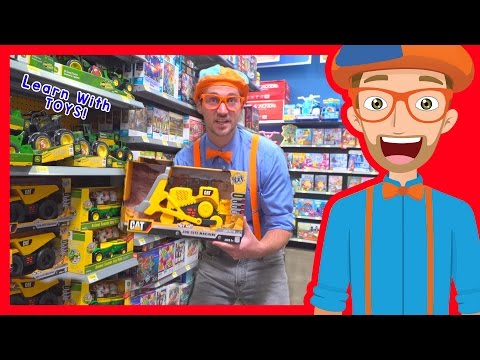 Educational Toy Videos for Children with Blippi – 4K Toy Store and More!