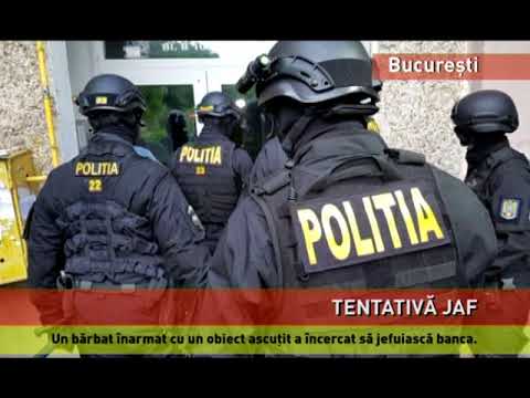 Tentativă de jaf, la o bancă din București
