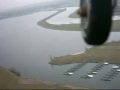 RC Airplane flight and crash onboard cam