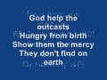 God Help The Outcasts