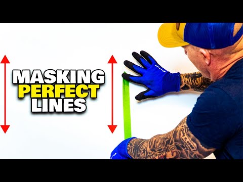 idaho painters - How to mask a straight line on your trim prior to painting your walls. Make you cut-in lines look like a professional did them. B&K Painting is a full servic...