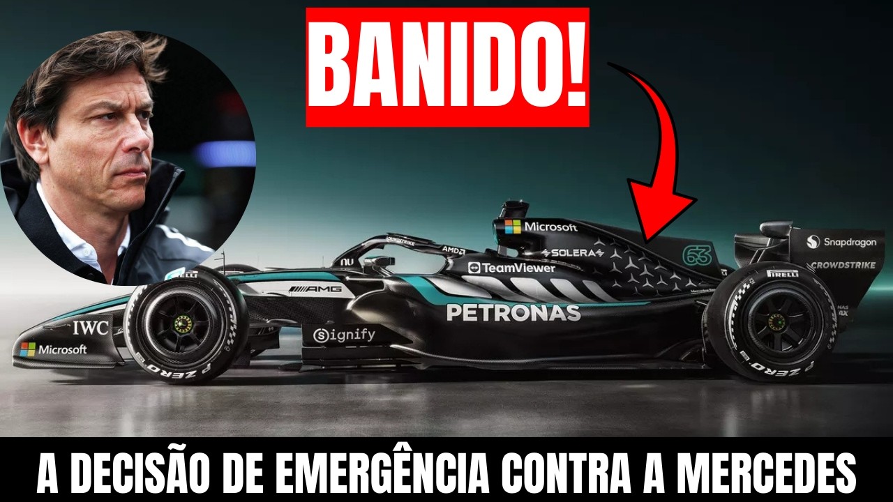 F1 2026: FIA BANE TÁTICA DA MERCEDES E CAUSA CAOS