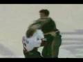 Hockey Fight clip - Big Hit