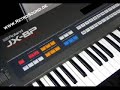 vintage synth demo by RetroSoundThe Roland JX-8P is a classic analog polysynth with a very soft nice sound. Awesome pads!used by: Trevor Horn (Frankie goes to Hollywood, Grace Jones 