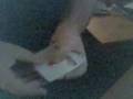 Dude doing amazing card slight of hand tricks