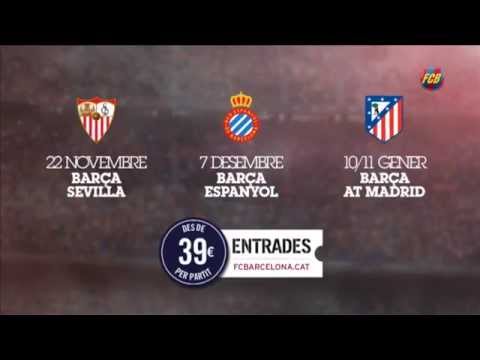 Pack 3 partits Top - Sevilla, Espanyol i Atlètic de Madrid