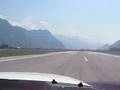 Landing Runway 19 Bolzano Bozen