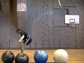 Swiss Ball FAIL - How not to use exercise balls.