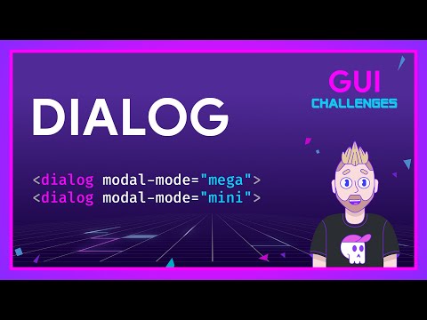 Adam Argyle's Dialog Tutorial