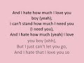 Hate that i love you-Rihanna FT. Ne-Yo WITH LYRICS!