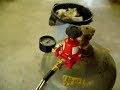 Reil burner test run